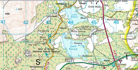 map dinnet